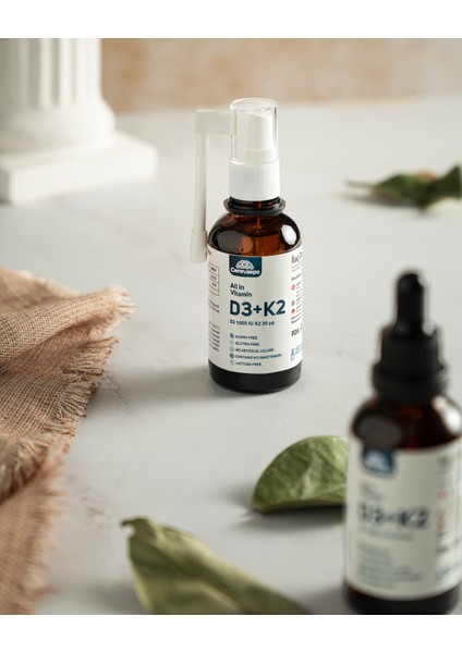 All In Vitamin D3+K2 - 50 ML - 425 PUFF