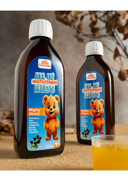 All In Multivitamin Kids Şurup 150 ml | Karamürver Ekstresi indirimleri