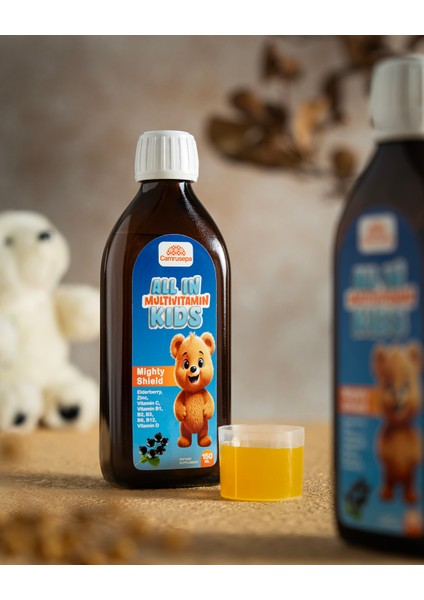 All In Multivitamin Kids Şurup 150 ml | Karamürver Ekstresi