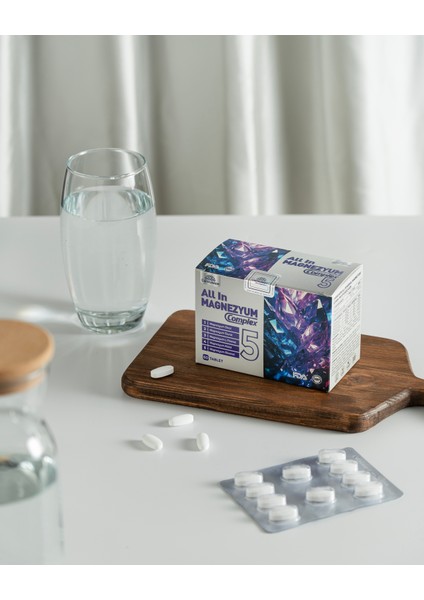 All In Magnezyum Complex 5 | 60 Tablet
