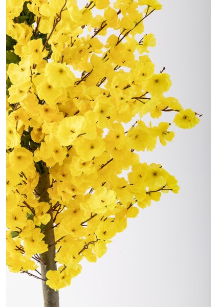 Yapay Bahar Dalı Ağacı 150 cm 70 Dal Sarı fiyatları