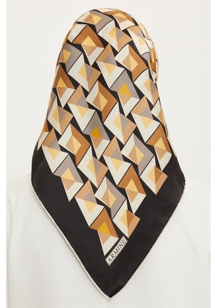 Nostalji Serisi Ipek Twill Eşarp 8720D-03 modelleri