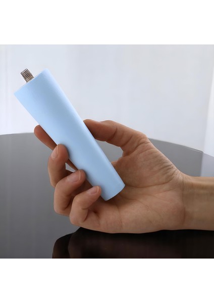 8 Adet Ahşap Ayak 12 cm Açık Mavi M8 Civatalı Bağlantı Aparatlı Dolap Mobilya Koltuk Kanepe Destek Ayağı Ayakları fiyatları