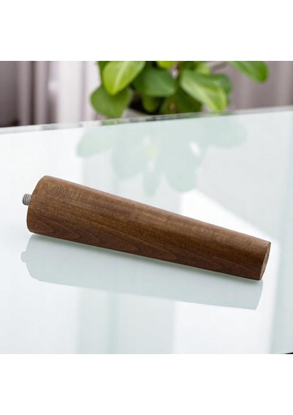 8 Adet Ahşap Ayak 12 cm Ceviz M8 Civatalı Bağlantı Aparatlı Dolap Mobilya Koltuk Kanepe Destek Ayağı Ayakları fırsatları