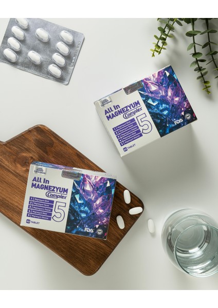All In Magnezyum Complex 5 | 60 Tablet