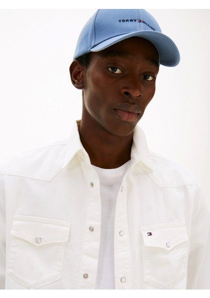 Denım Shırt Gmd Erkek Beyaz Gömlek MW0MW40684YBL modelleri