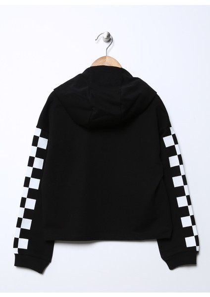 Baskılı Kız Çocuk Siyah Sweatshirt Prg-50 fiyatları