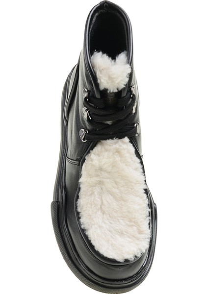 Deri + Tekstil Siyah Kadın Bot Burgos fırsatları