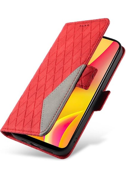 Kart Yuvası ve El Kayışı Iki Renk Ekleme ile Realme C15 Için Flip Case (Yurt Dışından) indirimleri