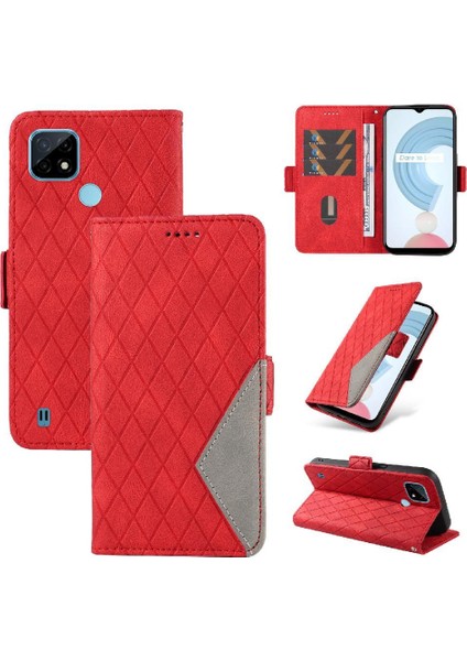Realme C20 Şık Koruyucu Telefon Kılıfı Için Flip Case Iki Renk Ekleme (Yurt Dışından) indirimleri