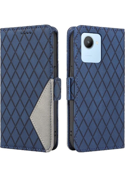 Realme C30 4g Iki Renk Ekleme Desenleri Için Flip Case Şık Koruyucu (Yurt Dışından) fırsatları