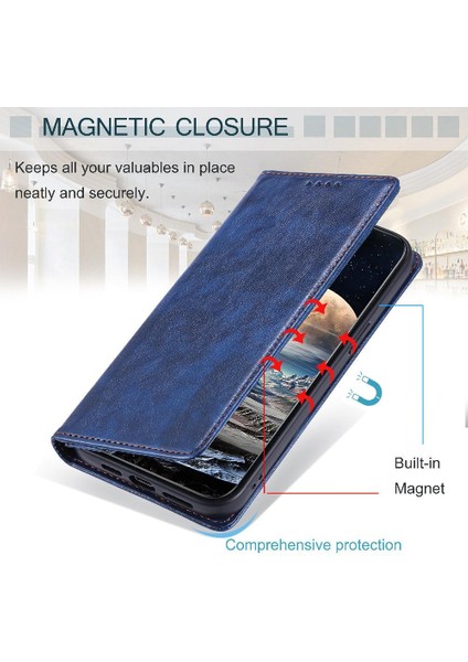 Realme C30 Kart Yuvaları Tutucu Koruyucu Pu Deri Manyetik Için Flip Case (Yurt Dışından) indirimleri