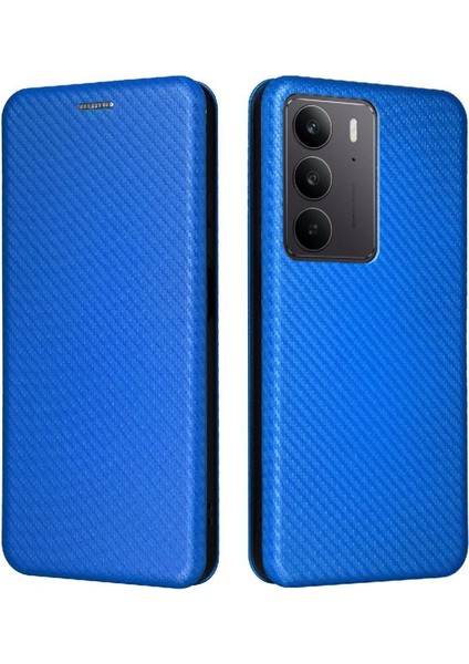Realme C75 4g Tam Koruma Kartı Ekleme Manyetik Için Flip Case (Yurt Dışından)