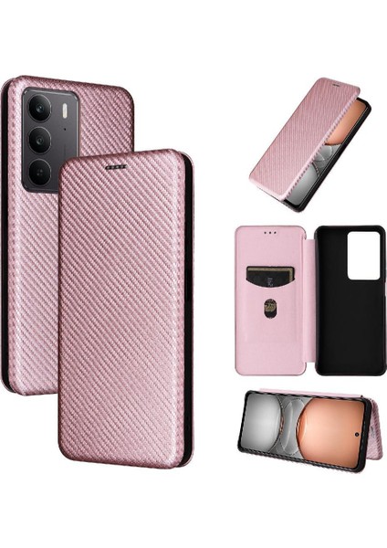 Realme C75 4g Tam Koruma Kartı Ekleme Manyetik Için Flip Case (Yurt Dışından) fiyatları