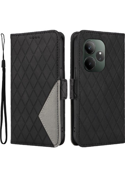 Kart Yuvası ile Realme Gt 6 Şık Koruyucu Telefon Kılıfı Için Flip Case ve (Yurt Dışından)