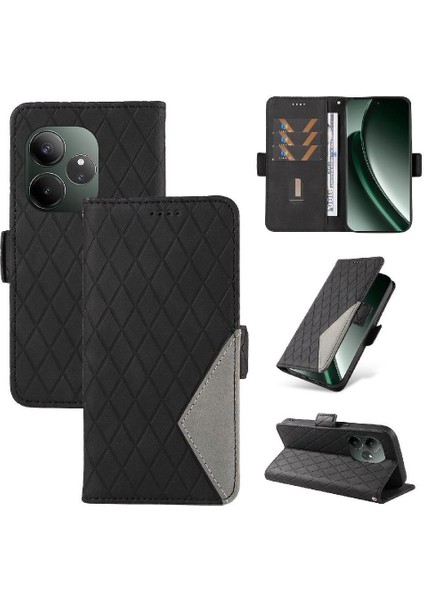 Kart Yuvası ile Realme Gt 6 Şık Koruyucu Telefon Kılıfı Için Flip Case ve (Yurt Dışından)