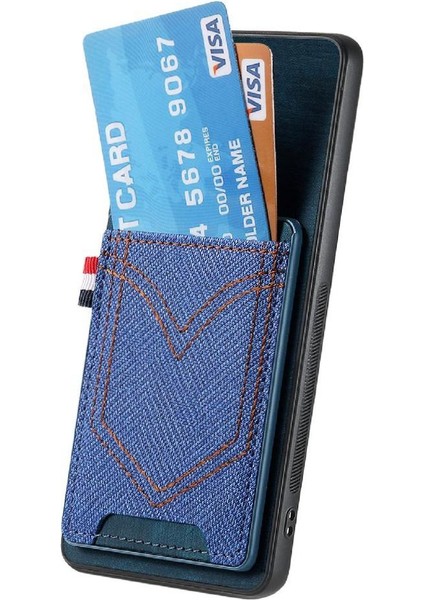 Realme Gt 7 Pro Crad Yuvası Manyetik Araç Montaj Kot Cep Tasarımı Için Kılıf (Yurt Dışından)