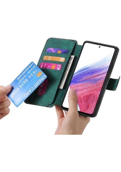 Realme Gt 7 Pro Retro Kart Standı Mıknatıs Koruyucu Malzeme Için Flip Case (Yurt Dışından)