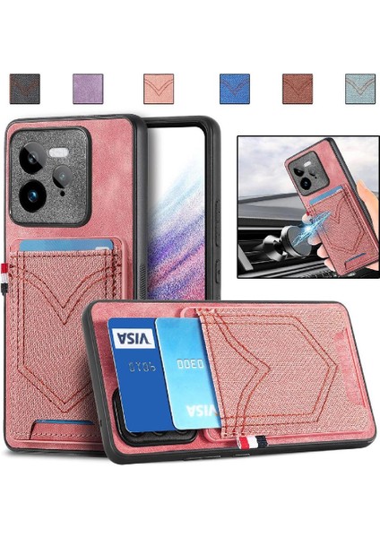 Realme Gt 7 Pro Crad Yuvası Manyetik Araç Montaj Kot Cep Tasarımı Için Kılıf (Yurt Dışından) indirimleri
