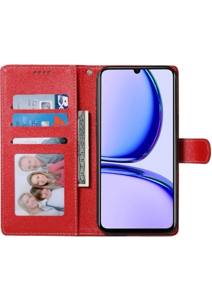 Realme C33 Kart Yuvaları Darbeye Günlük Kullanım Manyetik Kapatma Için Kılıf (Yurt Dışından) indirimleri