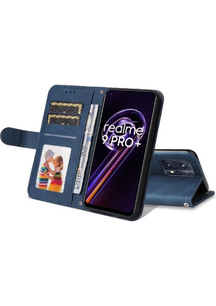 Realme 9 Pro Plus Darbeye Dayanıklı Uzun Kayış Kart Yuvası Sahipleri Için Flip Case (Yurt Dışından) fırsatları