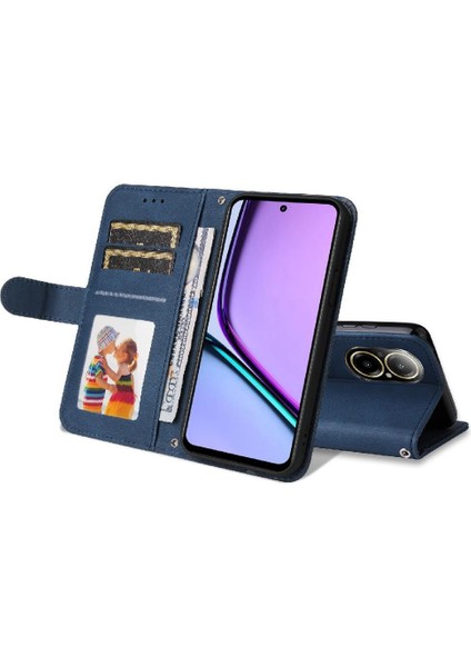 Realme C67 4g Kart Yuvası Sahipleri Için Flip Case Uzun Kayış Cüzdan Kısa (Yurt Dışından) indirimleri