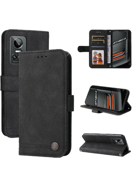 Realme Gt Neo 3 Kart Yuvası Sahipleri Için Flip Case Darbeye Kısa Kayış (Yurt Dışından) indirimleri