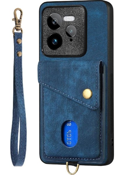 Realme Gt 7 Pro 5g Kart Yuvası Çok Fonksiyonlu Premium Deri Için Kılıf (Yurt Dışından)