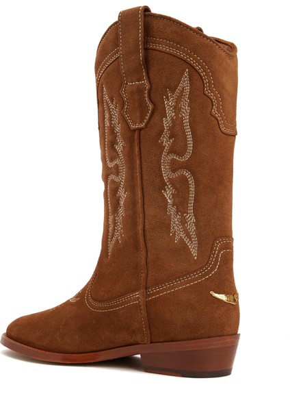 Tex Camel Kadın Süet Western Çizme modelleri