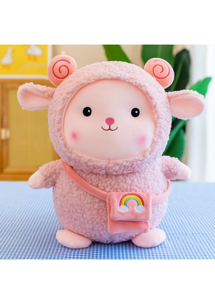 22CM Sevimli Koyun Peluş Bebek Bebek Yastık Hediye (Yurt Dışından)