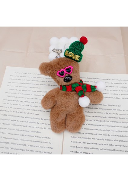 Yeni Ilginç Bean Bear Peluş Oyuncak Bebek Kolye Ucu (Yurt Dışından)