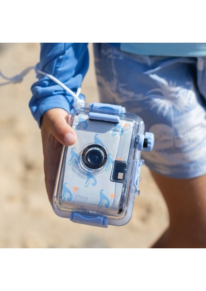 - Çocuk Sualtı Fotoğraf Makinası - Mavi Dalga