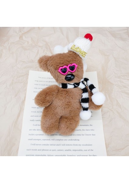 Yeni Ilginç Bean Bear Peluş Oyuncak Bebek Kolye Ucu (Yurt Dışından)