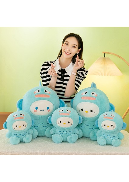 35CM Çirkin Balık Hampton Peluş Bebek Bebek Yastığı Hediye (Yurt Dışından)