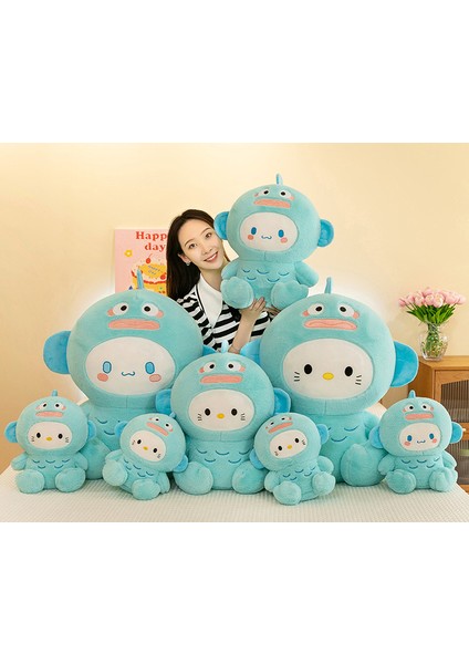 35CM Çirkin Balık Hampton Peluş Bebek Bebek Yastığı Hediye (Yurt Dışından)