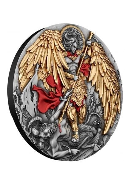 AgaKulche Michael Melek Gümüş Sikke Coin
