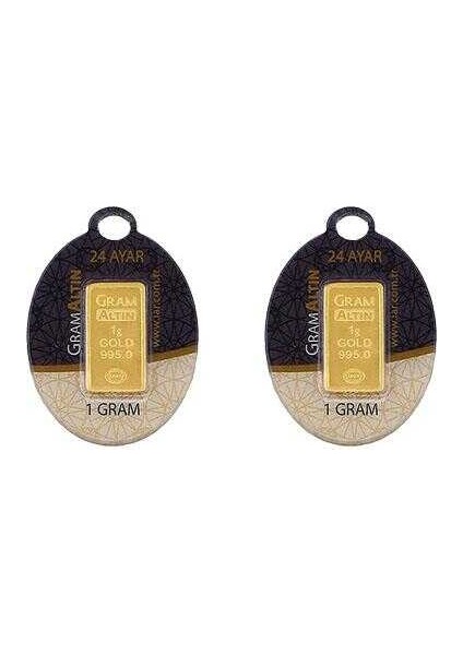 AgaKulche 1 Gram Altın 2 Adet (995) 24 Ayar Külçe Altın fiyatları