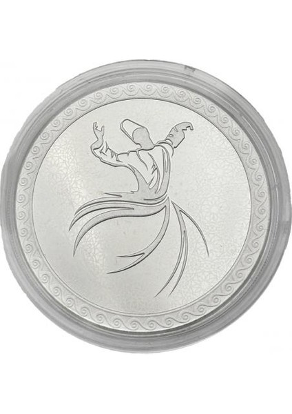AgaKulche 1 Ons Mevlana 2024 Gümüş Sikke Coin modelleri