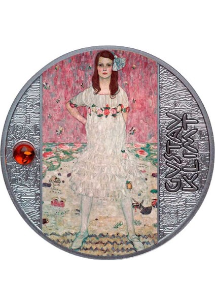 Gustav Klimt Mada Primavesi Tablosu Gümüş Sikke Coin