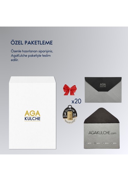24 Ayar 20 Adet Iar 1 gr Altın