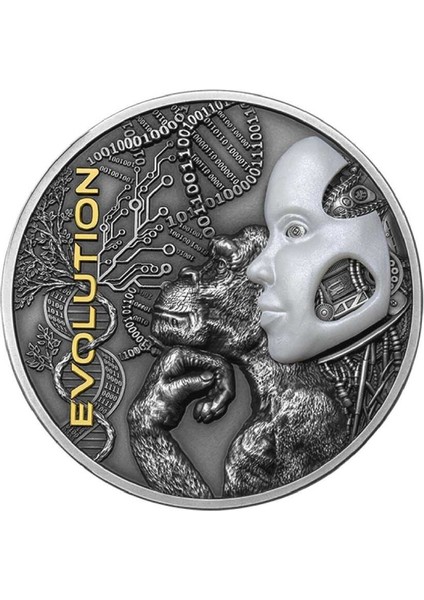 Evrim 2022 2 ons Gümüş Sikke Coin