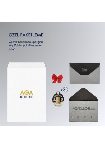 24 Ayar 30 Adet Iar 1 gr Altın