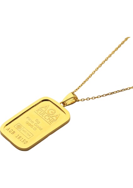 5 gr Altın Külçe Kolye fiyatları