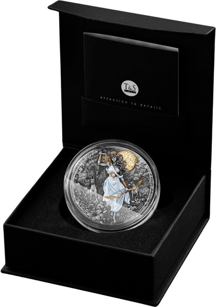 Agakulche Artemis Gümüş Sikke Coin indirimleri