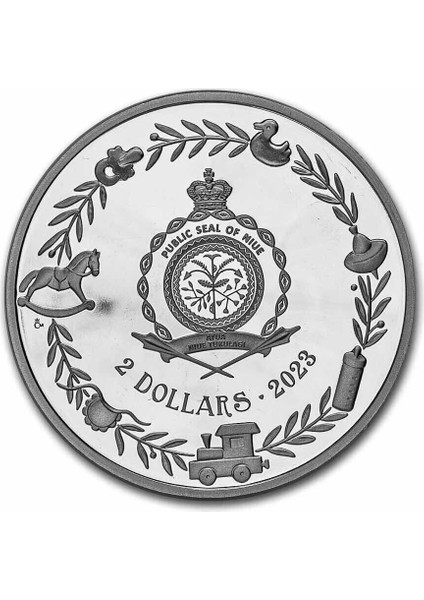 Hoş Geldin Bebek Kristal Taşlı 2023 1 Ons Gümüş Sikke Coin fiyatları