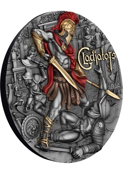 Agakulche Gladyatör Gümüş Sikke Coin modelleri