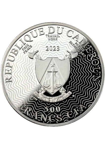 Scorpion Series: Zodiac Signs 500 Cfa Francs Gümüş 999 fiyatları