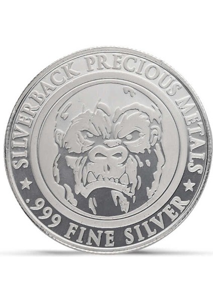 Gorilla Gümüş Sikke Coin