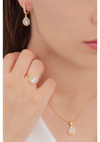 Damla Model Set Gold S4GB 925