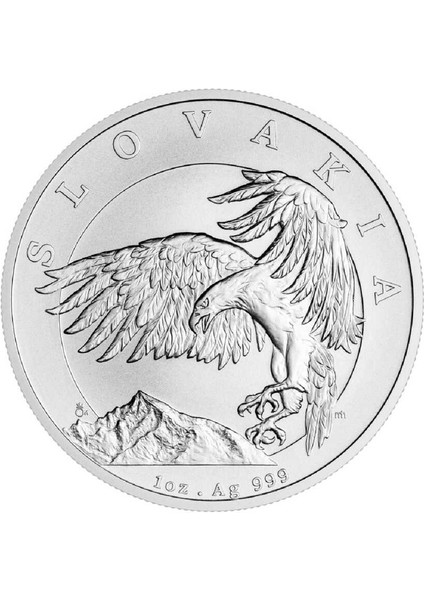Kartal 2024 1 Ons Gümüş Sikke Coin